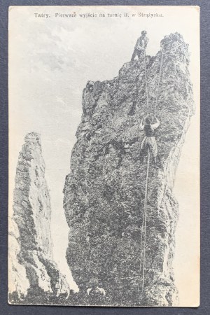 TATRY. Première ascension de Turnia II. à Strążysko.