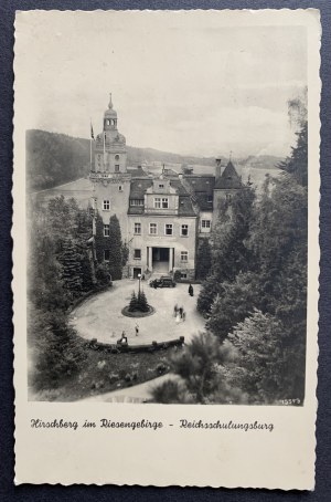 JELENIA GÓRA - Hirschberg im Riesengebirge - Reichsschulungsburg. Cisársky výcvikový hrad.