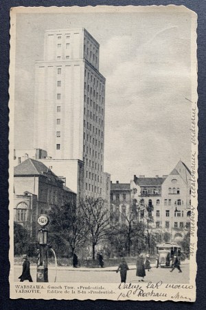 WARSZAWA. Gmach Tow. > Prudential< [1936]