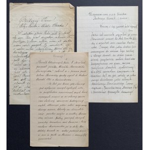 [STRAUS Jan] Zestaw rękopisów - ks. Andrzej KMET [1896]