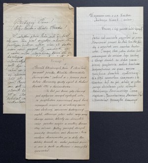 [STRAUS Jan] Manuscript set - Rev. Andrew KMET [1896].