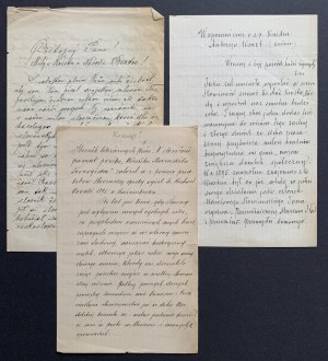 [STRAUS Jan] Set di manoscritti - Rev. Andrew KMET [1896].