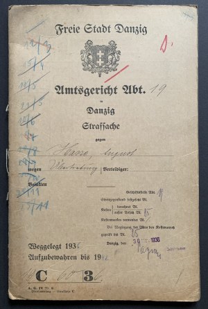 [Amtsgericht Abt. Danzing. Danzig. Freie Stadt Danzig. Freie Stadt Danzig. [1935-1942]