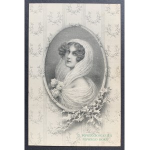 Z powinszowaniem Noweg Roku. Wiedeń [1909]