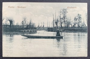 WŁOCŁAWEK. Fluss - Słodowo [1910].