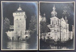 [KRAKÓW. Chiesa di Sant'Anna e Porta di San Floriano [anni '60].