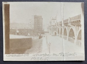 [WARSAW] Photograph of the Poniatowski Bridge [1936].