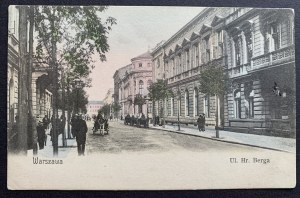 VARŠAVA. Ulica Hr. Berga [dnes Romualda Traugutta].