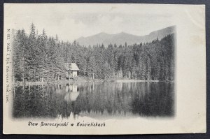 Étang Smreczyński à Kościeliska. Zakopane [1903].