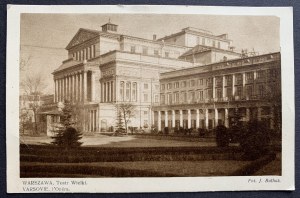 [BULHAK Jan] WARSAW. Grand Theatre.