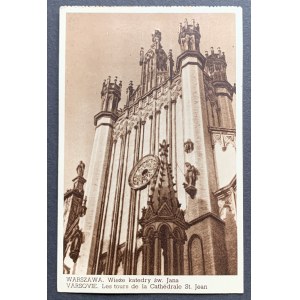 VARŠAVA. Věž katedrály sv. Jana. [1936]