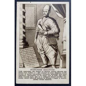 FRANCISZEK KÓLCZYCKI [Gründer des ersten Kaffeehauses in Wien !] Krakau [Zweite Polnische Republik]