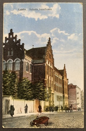 LUBLIN. École de commerce. Cracovie [1917].
