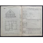 [MSW] residential house project. Type no. 7. situation plan. Warsaw [1935].