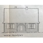 [MSW] residential house project. Type no. 7. situation plan. Warsaw [1935].