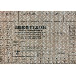 [FOOD CARD] Lebensmittelkarte for non-German adults and youth over 14 years of age. Warschau [1944].