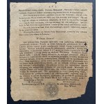 JOURNAL NATIONAL. Zakroczym. N° 2, 12 septembre 1831.