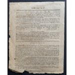 GAZETA WARSZAWSKA. Supplément au n° 42 du 26 mai 1795.