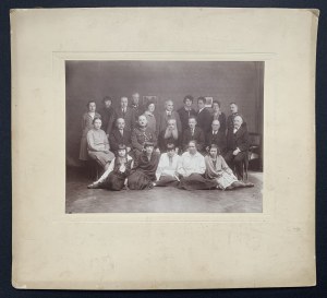 JAROSŁAW Tableau. Photographie de groupe. Cours de PCK [1925].
