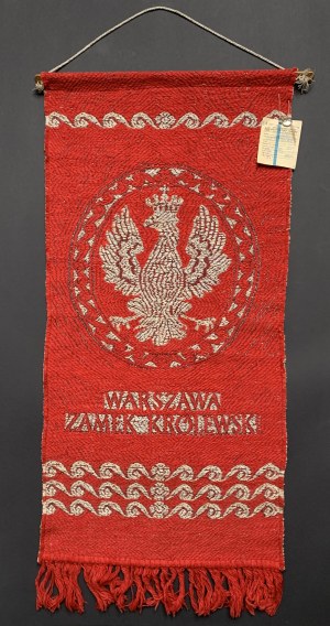 [JAWORSKA-THOMAS Danuta. Makatka - Aquila dalla Sala del Trono del Castello Reale di Varsavia. [1983]