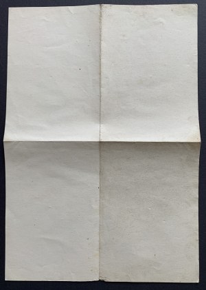 [Letter] STEFAN KARDYNAŁ WYSZYŃSKI. PRYMAS POLSKI. Warsaw [1979].