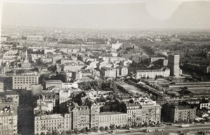 [HEMPEL Stanislaw] VARŠAVA - panoráma mesta z PKiN. [195?]