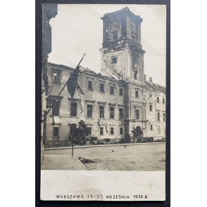 WARSAW. Royal Castle. September 25-27, 1939.