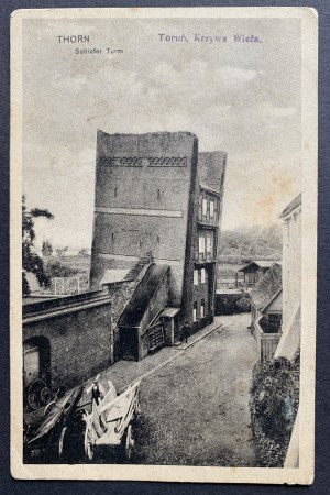 TORUŃ. La Torre pendente [Prima guerra mondiale].
