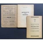 [GDAŃSK] M. GRANKE A M. KUŹNIAK - INFORMÁTOR MESTA GDAŃSK S PLÁNMI JEDNOTLIVÝCH OKRESOV. Gdaňsk [1946].