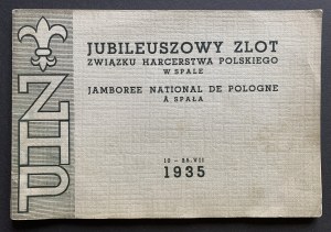[RYŚ Jan] ZHP. JUBILEJNÝ ZJAZD POĽSKÉHO SKAUTSKÉHO ZVÄZU V SPALE. 10- 25.VII. 1935 Varšava [1935].