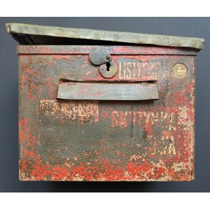 [Warsaw] Pre-war mailbox. [SECOND REPUBLIC]