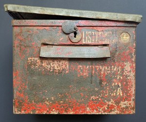 [Warsaw] Pre-war mailbox. [SECOND REPUBLIC]