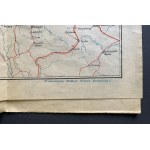 Polska mapa samochodowa. Kraków [1945]