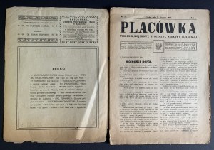 PLATZIERUNG. Nr. 27. TYGODNIK WOJSKOWY, SPOŁECZNY, NAUKOWY I LITERACKI. Lwów, 20. September 1919. Jahrgang I.