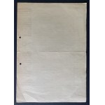LETTER OF RECOGNITION. FOREFRONT OF WORK. Warsaw [195?]