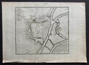 [DE FER Nicholas] STETIN ville Forte d'Allemagne [SZCZECIN - Opevnené mesto Nemecka, hlavné mesto Kráľovského Pomoranska] Paríž. 1691.