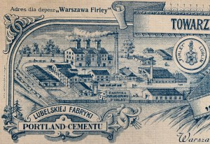 [Reklama] FIRLEY. Lublinská továrna na portlandský cement. Varšava [1915].