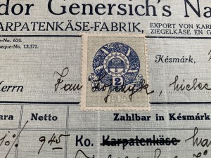 Una serie di corrispondenza commerciale estera indirizzata a Jan Łojczyk di Mielec.