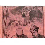 [Hrad na Pieskovej Skale] Obálka zošita č. I - ATLAS GEOGRAFICZNY ILLUSTROWANY KRÓLESTWA POLSKIEGO. Varšava [1902].