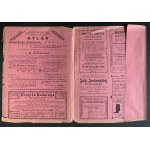 [Hrad na Pieskovej Skale] Obálka zošita č. I - ATLAS GEOGRAFICZNY ILLUSTROWANY KRÓLESTWA POLSKIEGO. Varšava [1902].