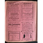 [Hrad na Pieskovej Skale] Obálka zošita č. I - ATLAS GEOGRAFICZNY ILLUSTROWANY KRÓLESTWA POLSKIEGO. Varšava [1902].