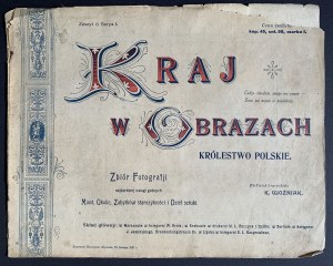 [CZĘSTOCHOWA] KRAJINA V OBRAZOCH - POĽSKÉ KRÁĽOVSTVO. Zbierka fotografií najpozoruhodnejších miest, okolia, pamiatok staroveku a umeleckých diel. Varšava [1897].