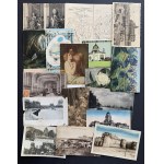 [Przedwojenne] Zestaw pocztówek i fotografii. Mix. Polska i zagranica.