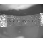 DIAMANT 0,53 CT I- SI- LASEROVÉ GRAVÍROVÁNÍ - C30615-42-LC