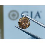 DIAMANTE 2,02 CARATI GAMMA FANCY BROWN - 929-7