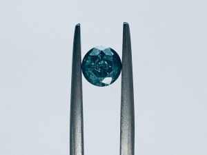 DIAMOND 0.61 CTS INTENSE BLUE * - I3 - C21009-68-3