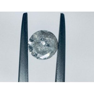 DIAMENT 0,58 CT KOLOR I-J - I2 - KSZTAŁT BRILLANT - CERTYFIKAT GEMMOLOGICZNY MAROZ DIAMONDS LTD CZŁONEK IZRAELSKIEJ GIEŁDY DIAMENTÓW - C31222-47