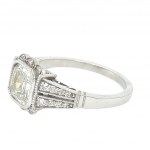 BAGUE EN 4.26 GR VINTAGE AVEC DIAMANTS ET BRILLANTS - RNG30208