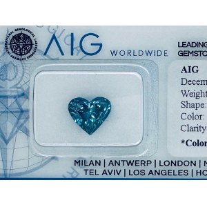 DIAMANT 2,08 KARAT FANTCY VIVID BLU* - SI3 - C31202-5