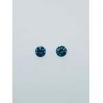 2 DIAMANTI 0,34 CARATI BLU INTENSO* - VS1-2 - AI30701-3